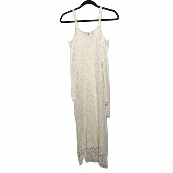 Forever 21 Open Knit Off the Shoulder Cover Up Dress - Picture 8 of 10